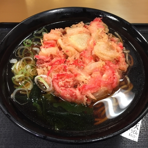 「紅生姜天（￥410）」@名代 富士そば 蒲田店の写真