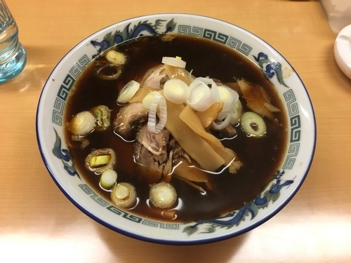 「富山ブラックラーメン＋ライス」@喜八の写真