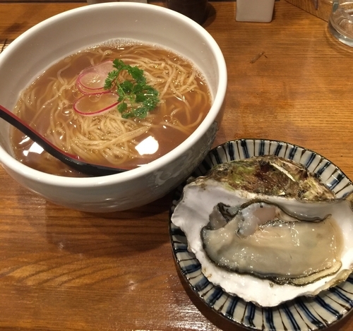 「コラボ限定 小島流特製牡蠣ラーメン」@麺庵 小島流の写真