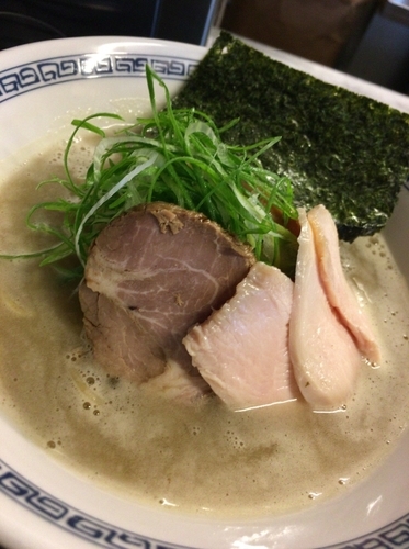 「塩中華そば ７５０円」@中華そば つけそば こばやしの写真