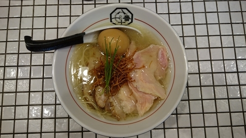 「特製うま味塩そば（￥1,100）」@81番の写真