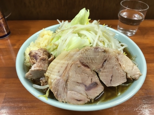 「ラーメン並 ニンニク」@ラーメン やまや 本店の写真