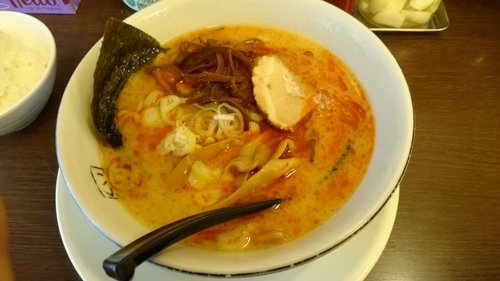 「赤マーラーメン」@らーめん喰心坊の写真
