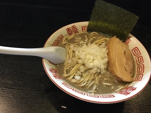 「濃厚中華そば800円+和え玉200円」@中華ソバ 伊吹の写真