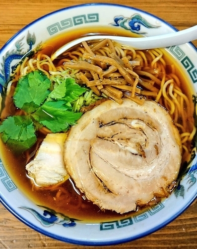 「本枯れ中華そば」@くじら食堂の写真