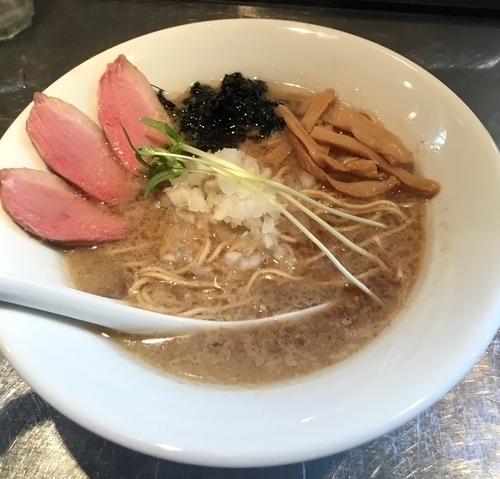 「鴨清湯背脂 (11/25 ver.) ￥900」@日の丸さんじの写真