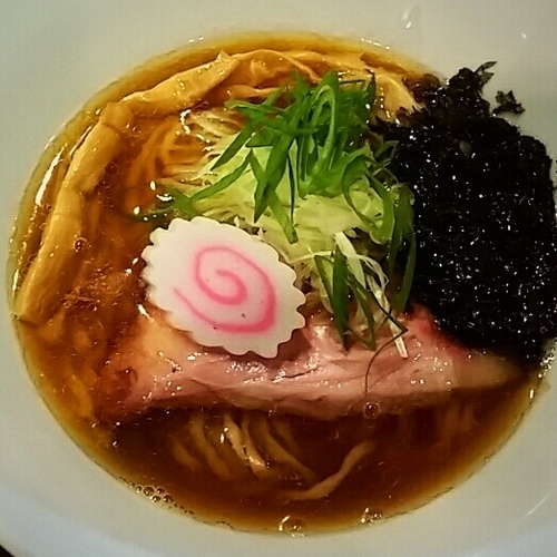 「豊深煮干しそば（醤油）７５０円」@麺や 虎徹の写真