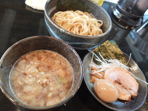 「特製つけ豚そば」@まるぶし とんやの写真