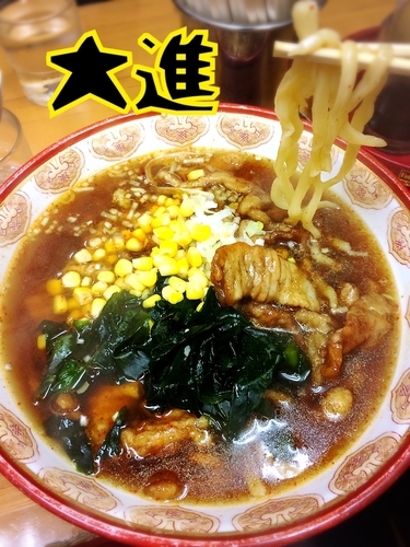 「焼肉ラーメン￥660」@中華 大進の写真