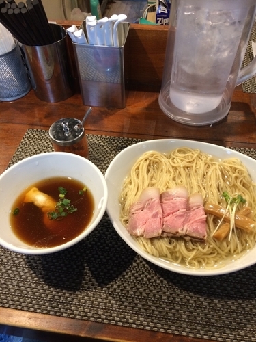 「鶏つけそば」@らぁ麺 やまぐちの写真