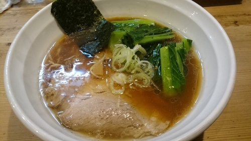 「こくうま醤油ラーメン(夜限定)」@らーめんHANABIの写真
