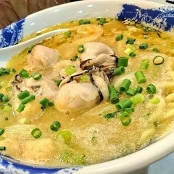 【限定】広島産牡蠣のみぞれ汁そば＋ミニわさび茶漬け