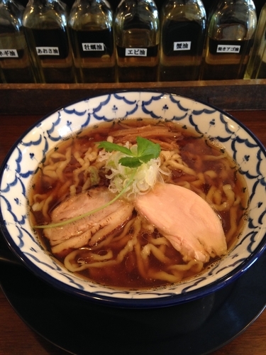 「比内地鶏の煮干しらぁめん」@千葉房総 麺のマルタイの写真