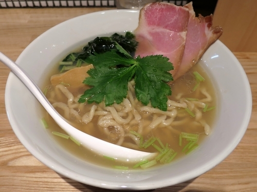 「貝塩らーめん ７５０円」@らーめん 改の写真