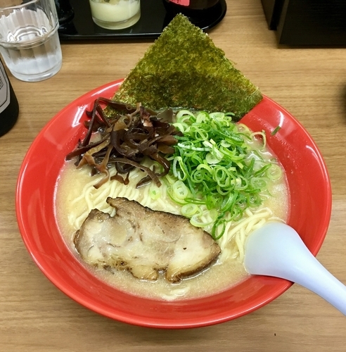 「海老味噌白湯」@熱血らーめん in Yokohamaの写真