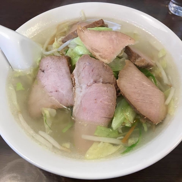 タンメン+チャーシュー