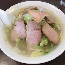 タンメン＋チャーシュー