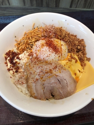 「まぜそば¥780」@ジャンクガレッジ プレナ幕張店の写真