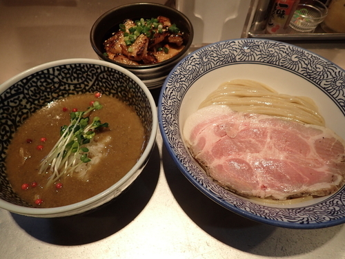 「カッキーつけ麺(880円)」@豚骨一燈の写真
