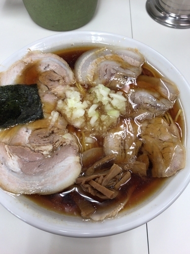 「バラチャーシューメン大」@みんみんラーメンの写真