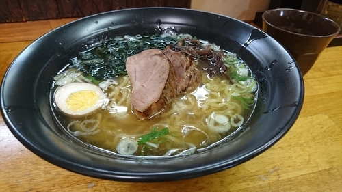 「塩そば」@米沢ラーメン 鈴木屋の写真