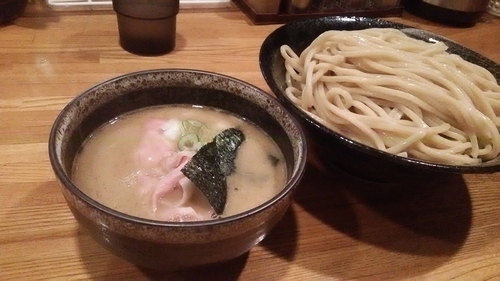 「煮干そば つけ麺大盛」@麺屋 ひな多の写真