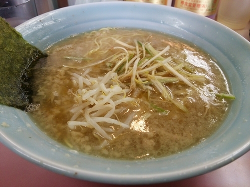「ネギラーメン」@ラーメンショップ 緑ヶ丘店の写真