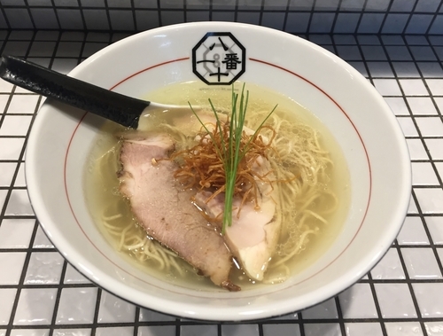 「うま味塩そば」@81番の写真