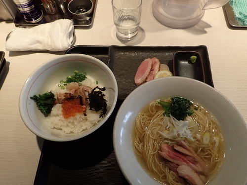 「鴨と帆立の塩そば　『カモーン6号』　800円」@煮干し中華そば 一燈の写真