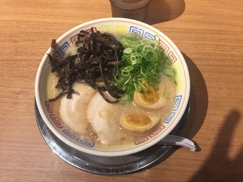 「味玉ラーメン」@二代目 博多だるまの写真