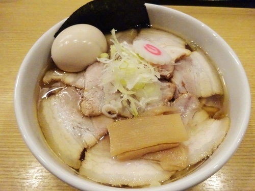 「肉増し煮干そば ＋ 無料味玉　　790円」@中華そば 無垢の写真