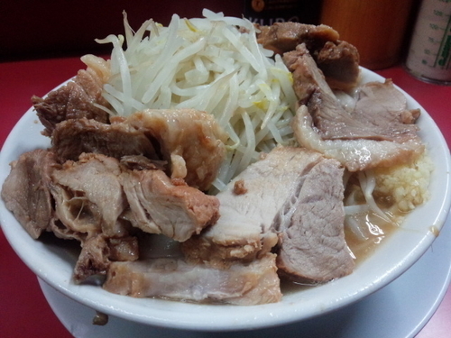 「豚増し大ラーメン(ニンニクショウガ)」@ラーメン二郎 大宮店の写真