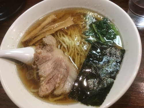 「らあめん（小）520円」@らあめん大安の写真