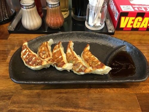 「手造り餃子」@麦家の写真