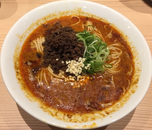 「京山椒薫る濃厚担々麺850円」@鯛塩そば灯花 本店の写真