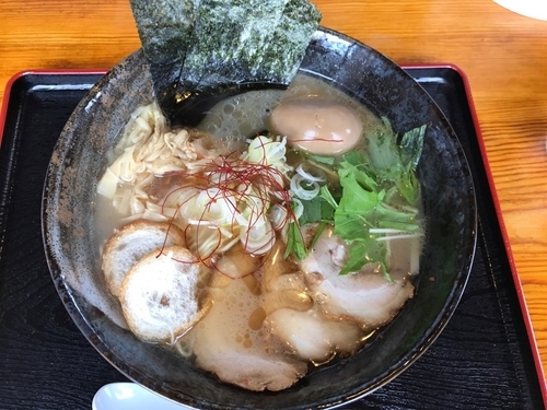 「特製鶏醤ラーメン こってり 990円」@地鶏らーめん 秋津の写真