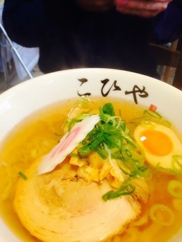 「手打ちラーメン 塩」@川越らーめん こひやの写真