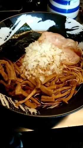 「メンマラーメン」@麺や Ajitoの写真