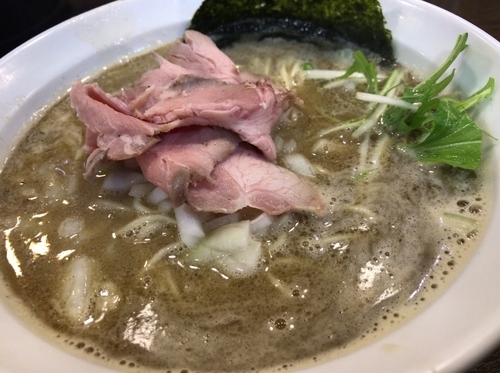 「超濃厚煮干らぁめん」@濃厚道場 幸手本部の写真