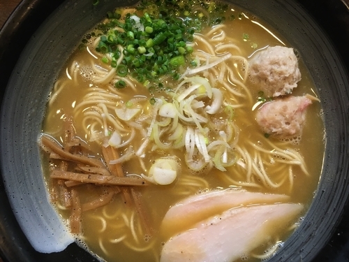 「純鶏白湯(醤油) 700円」@鶏々 TORIDORIの写真