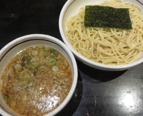 「煮干しつけそば（中盛り）800円」@中華そば しながわの写真