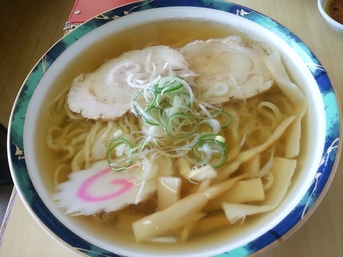 「ラーメン(並盛・220g)572円」@佐野らーめん 麺龍の写真