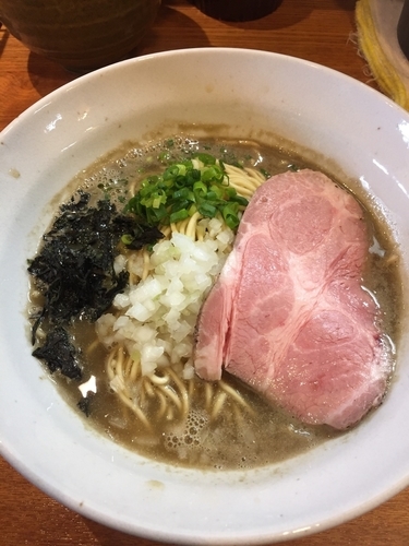 「煮干そば濃い目」@麺屋 烈の写真