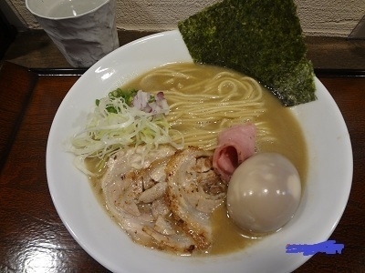 「濃厚中華蕎麦（900円）和え蕎麦（200円）」@つけ蕎麦 尚念の写真