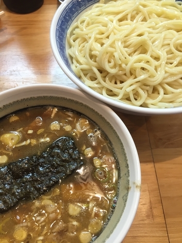 「つけめん、中盛り」@自家製中華そば としおかの写真