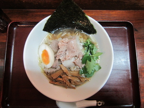 「中華そば(鶏)　750円」@中華そば はやつの写真