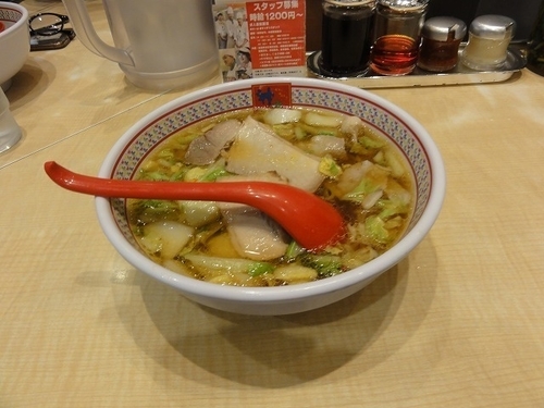 「おいしいラーメン ￥680 麺硬め」@どうとんぼり神座 渋谷店の写真