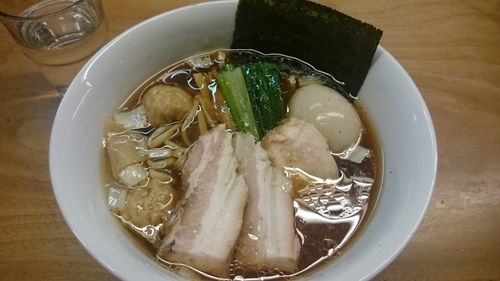 「特製中華そば(950円)」@白河手打中華そば  一番いちばんの写真