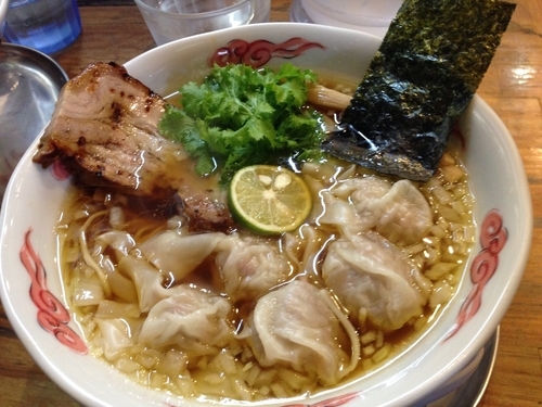 「「限定」プレミアムワンタン麺」@流星軒の写真