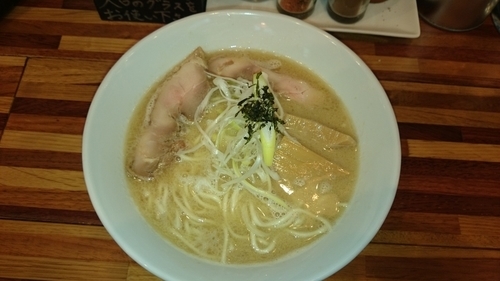 「らーめん銀鱈絞り」@鮮魚らーめん 五ノ神水産の写真